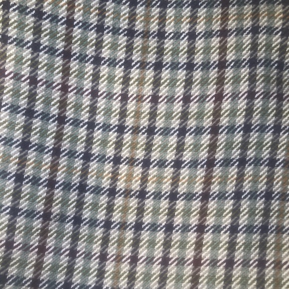 Vintage Check Plaid Blazer Oversized Casual Corner - Picture 4 of 10
